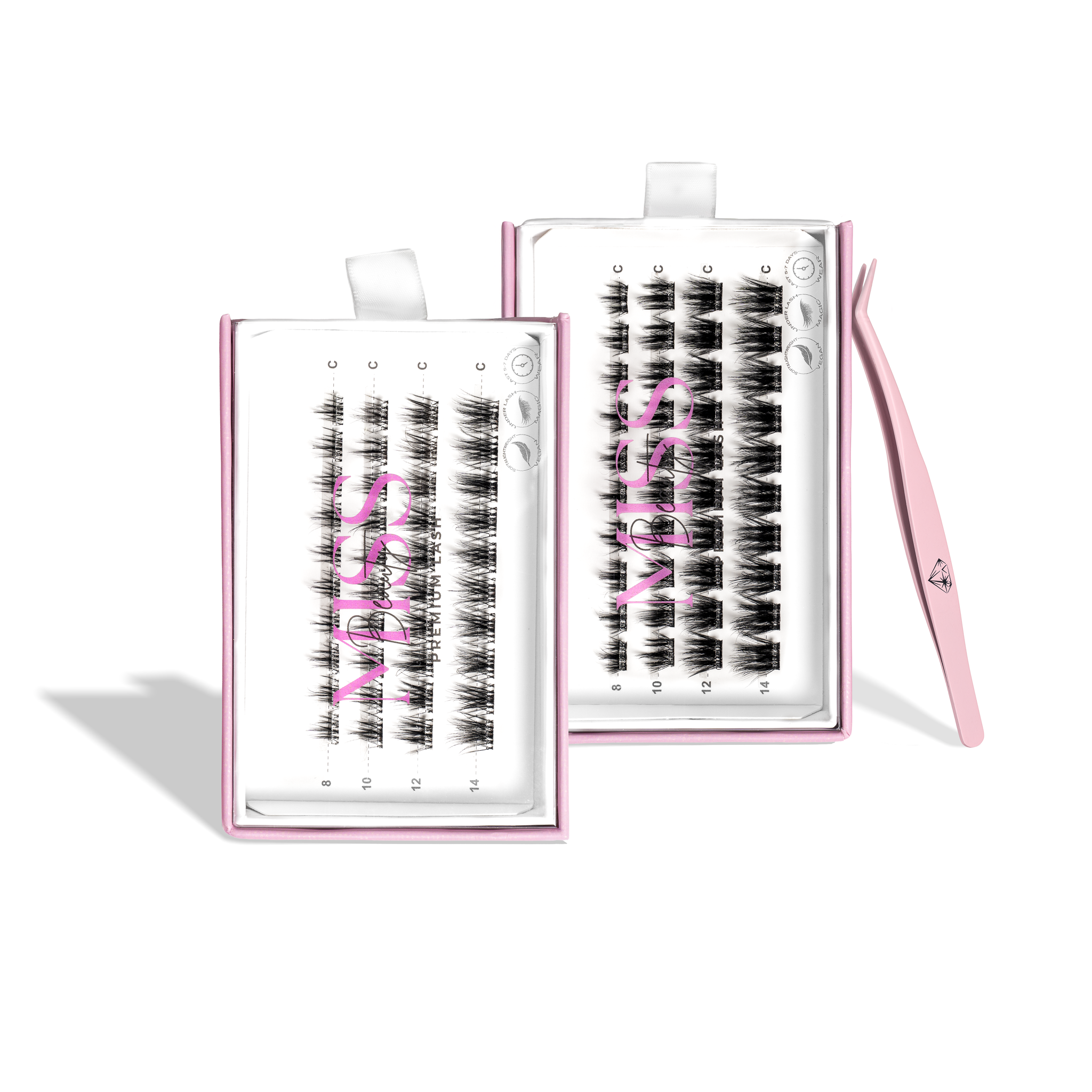 Press-On Lashes Duo Kit - Missbeauty